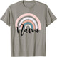 Nana Rainbow Grandma Christmas Mother's Day T-Shirt - T-Shirt | Sand