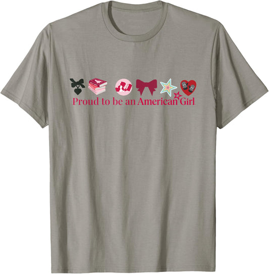 American Girl - Proud to be an American Girl Icons T-Shirt - T-Shirt | Sand