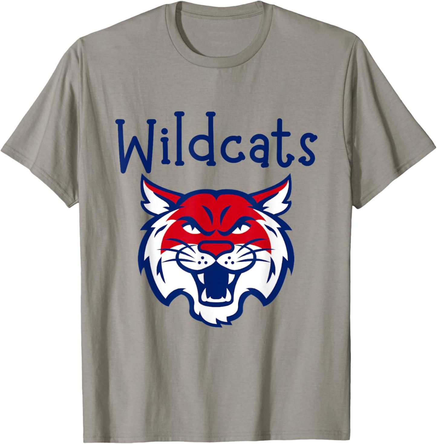 Wildcats Fan School Student Teacher Men Women Kids T-Shirt - T-Shirt | Sand