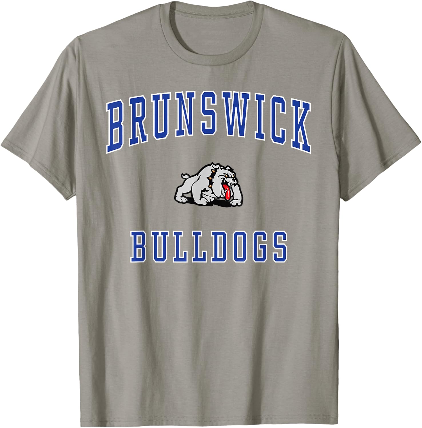 Brunswick High School Bulldogs T-Shirt - T-Shirt | Sand