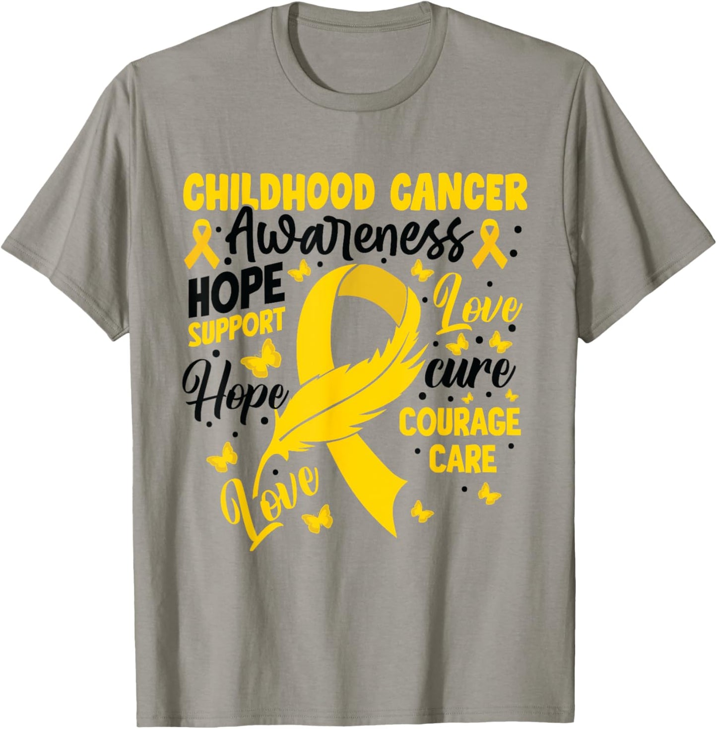 Elephant Childhood Cancer Awareness month In September 2024 T-Shirt - T-Shirt | Sand