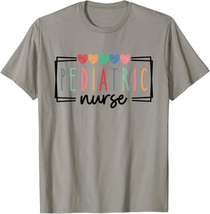Pediatric Nurse Peds Nurse Registered Nurse Appreciation T-Shirt - T-Shirt | Sand