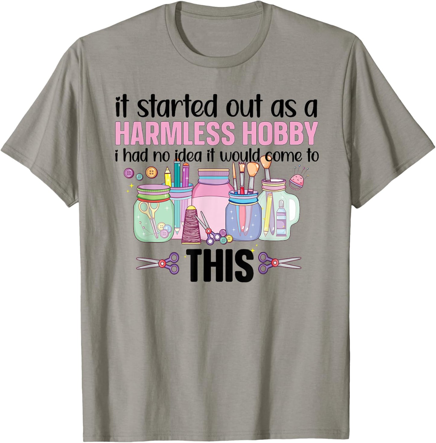 Funny Crafting Crafter Craft T-Shirt - T-Shirt | Sand