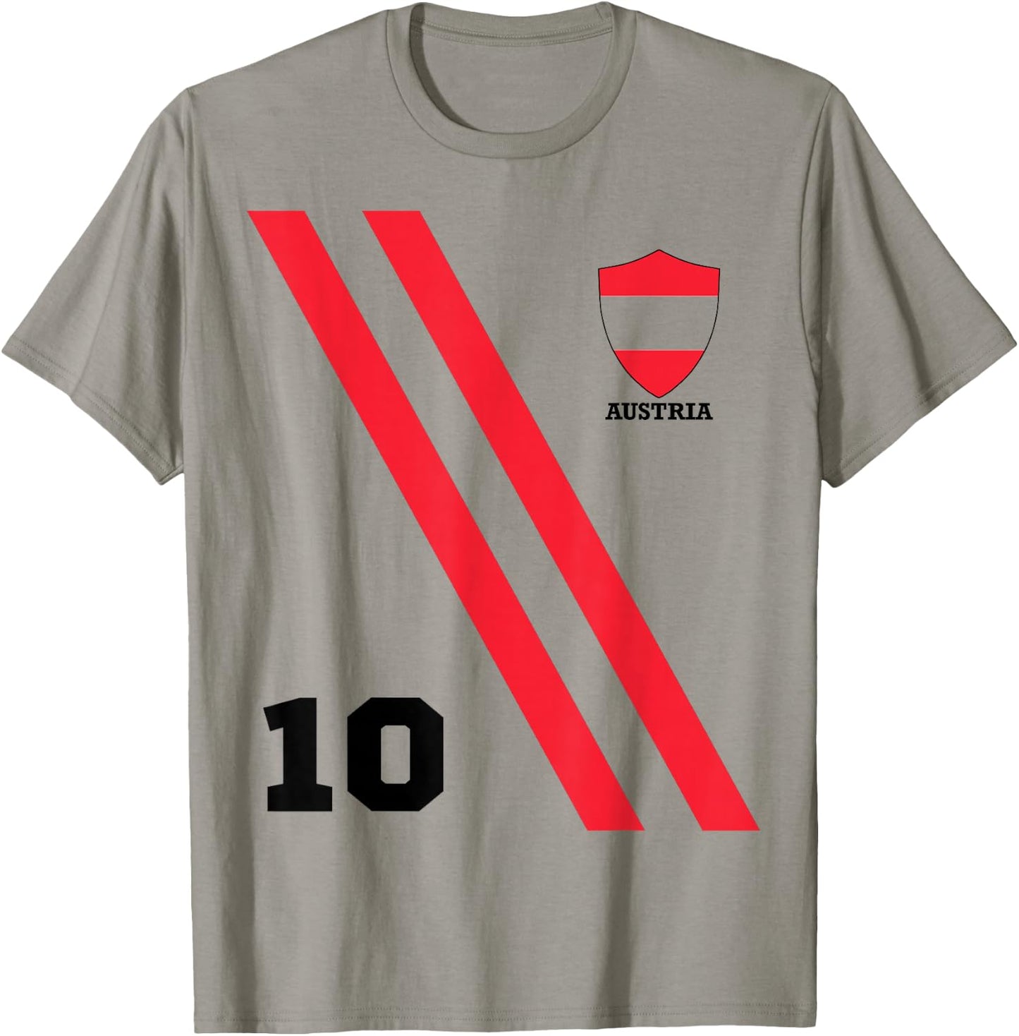 Austria Soccer Football 2020 European Tournament Fan T-Shirt - T-Shirt | Sand