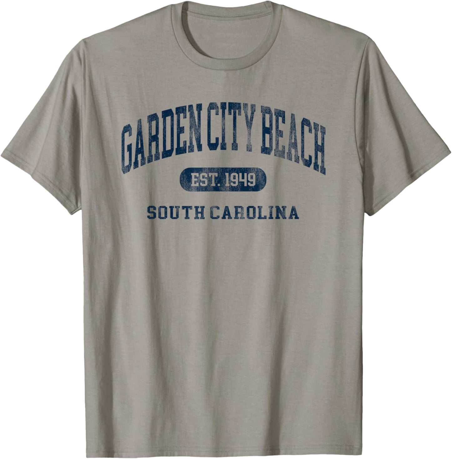 Garden City Beach South Carolina Retro Preppy Souvenir T-Shirt - T-Shirt | Sand