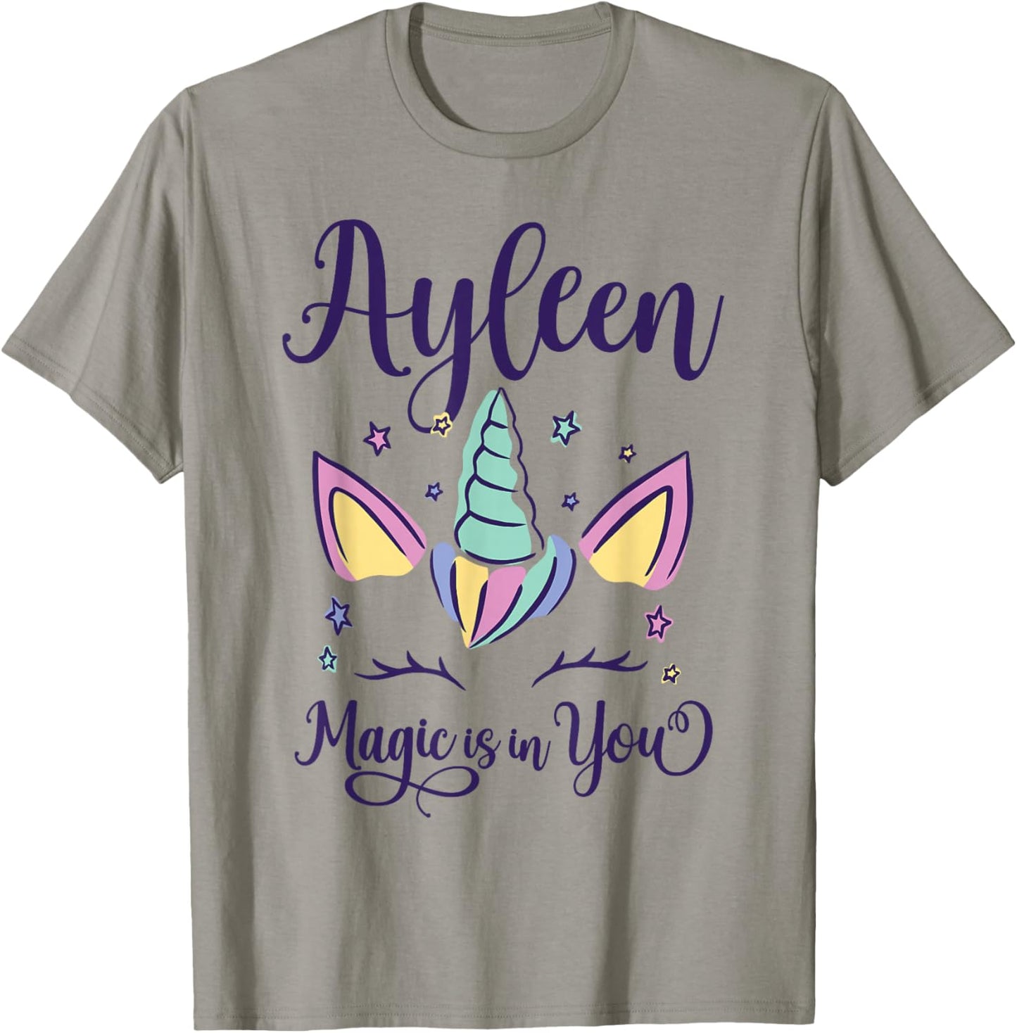First Name Ayleen Personalized I Love Ayleen T-Shirt - T-Shirt | Sand