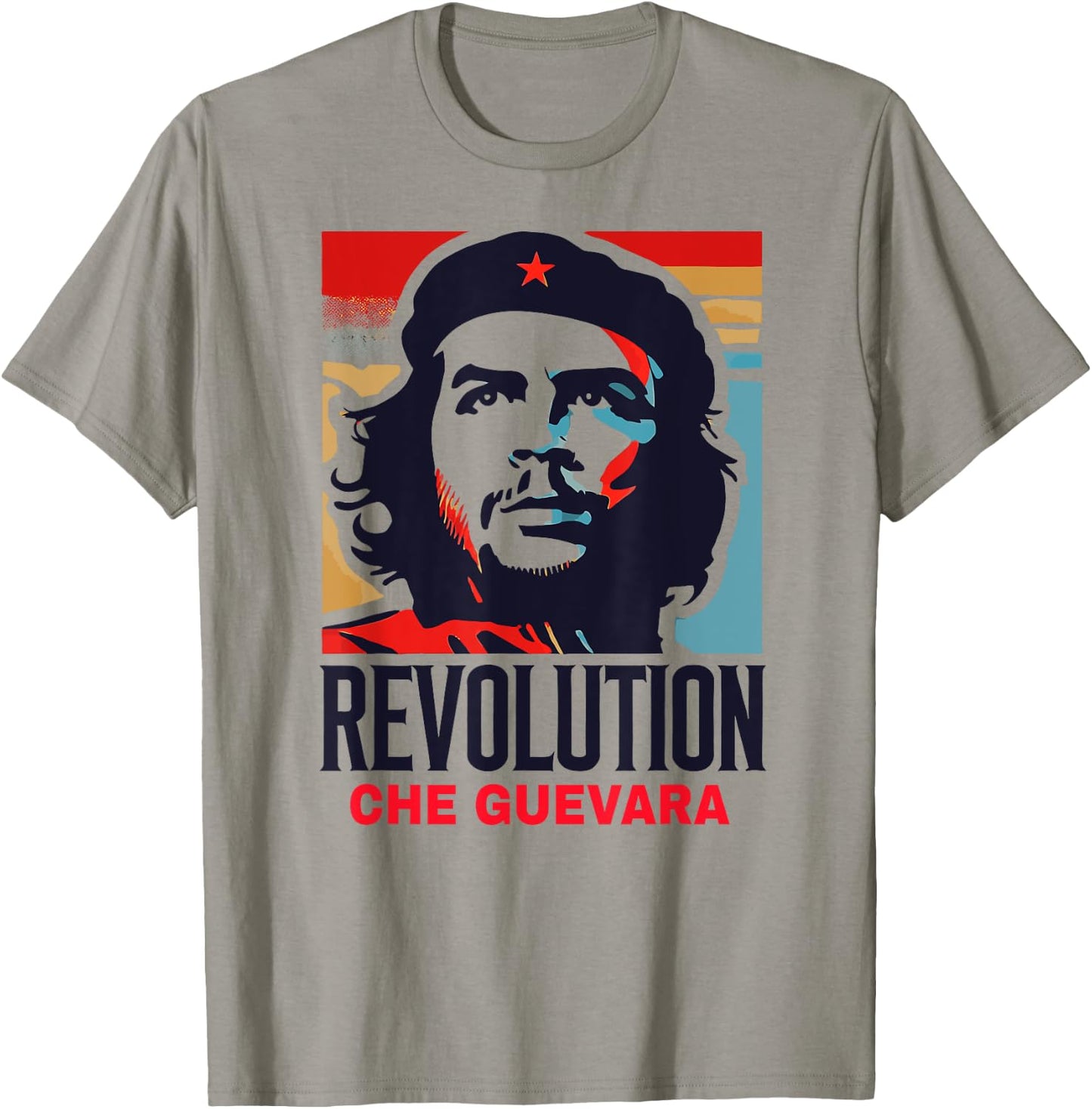 Che Guevara Rebel Signature Guerrilla Icon Revolution T-Shirt - T-Shirt | Sand