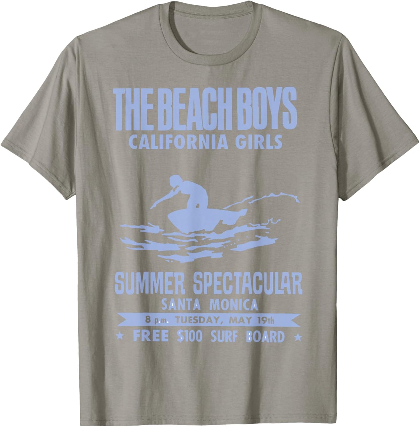 Official Beach Boys California Girls White Small T-Shirt - T-Shirt | Sand