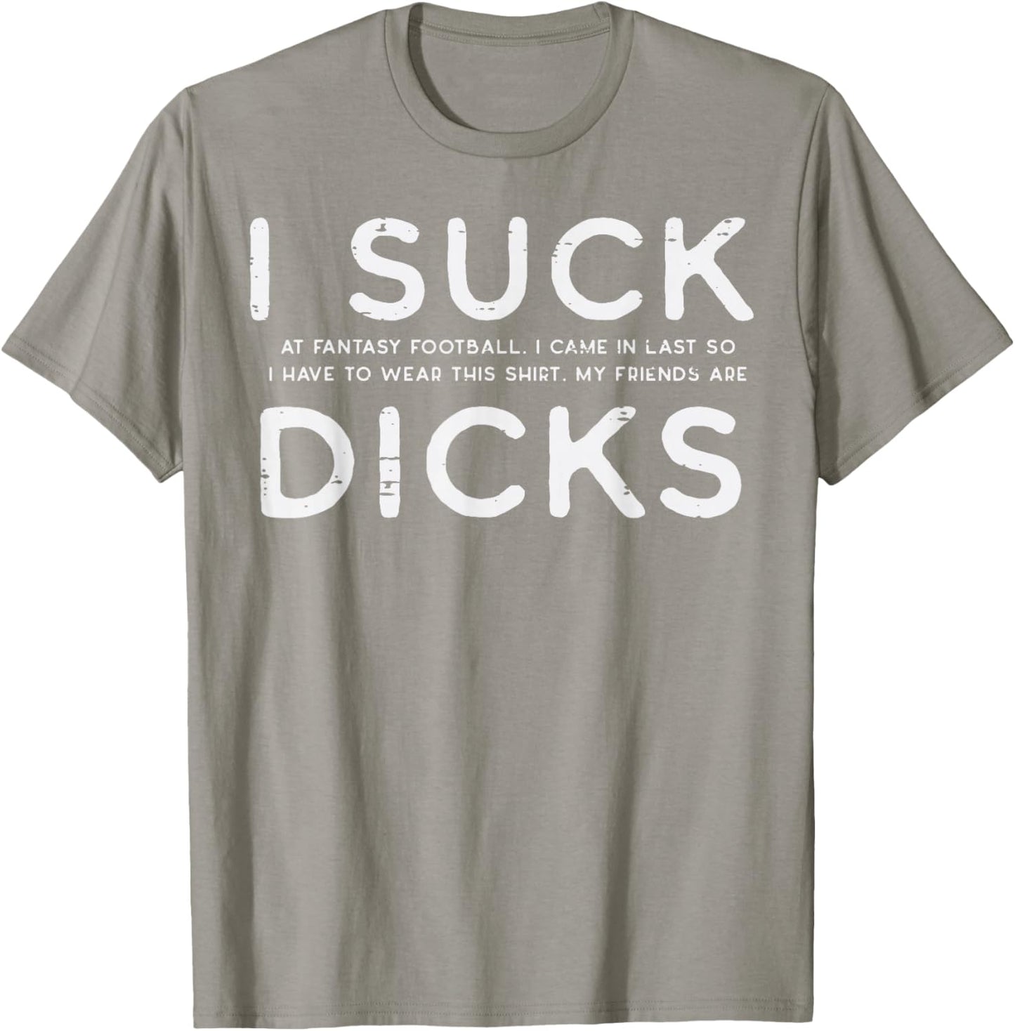 Funny Pink Fantasy Football Loser Shirt FFL Men T-Shirt - T-Shirt | Sand