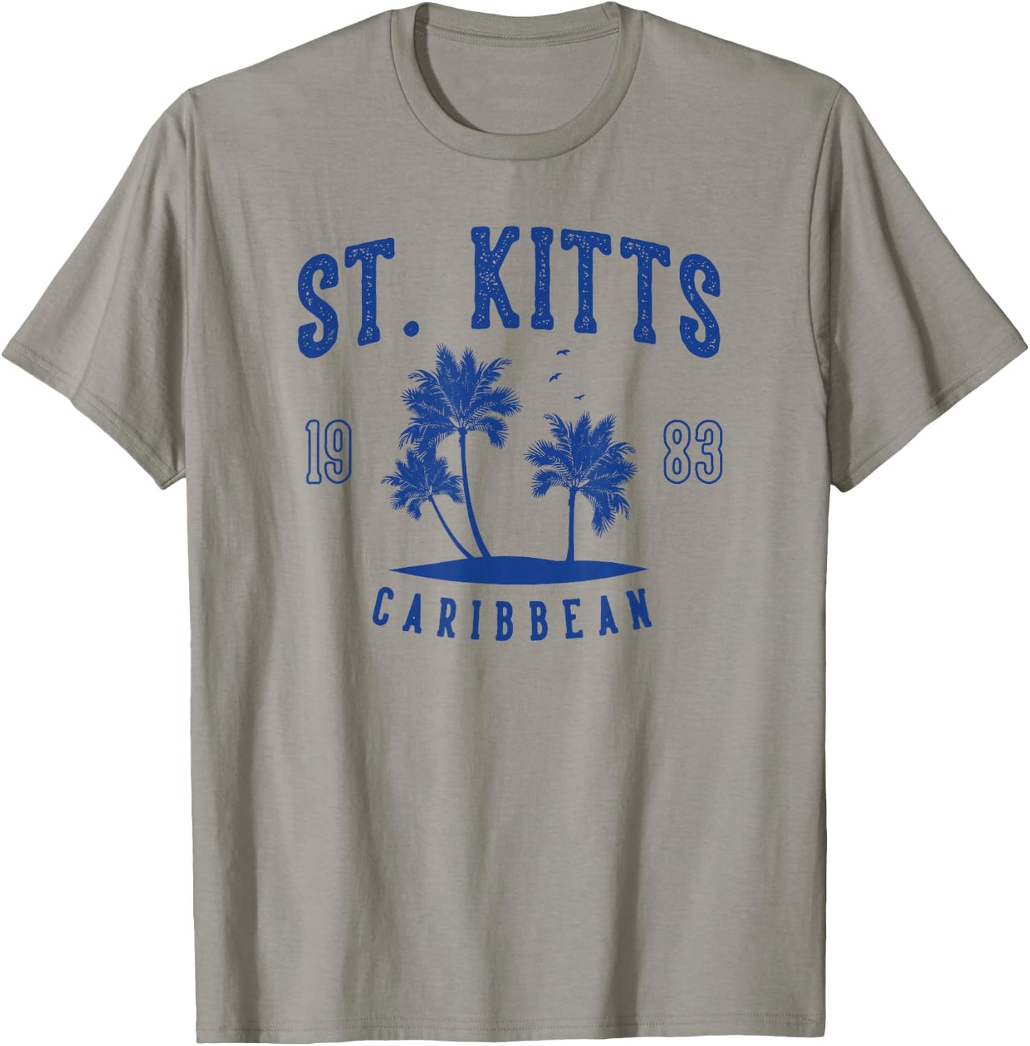 St. Kitts Caribbean T-Shirt - T-Shirt | Sand