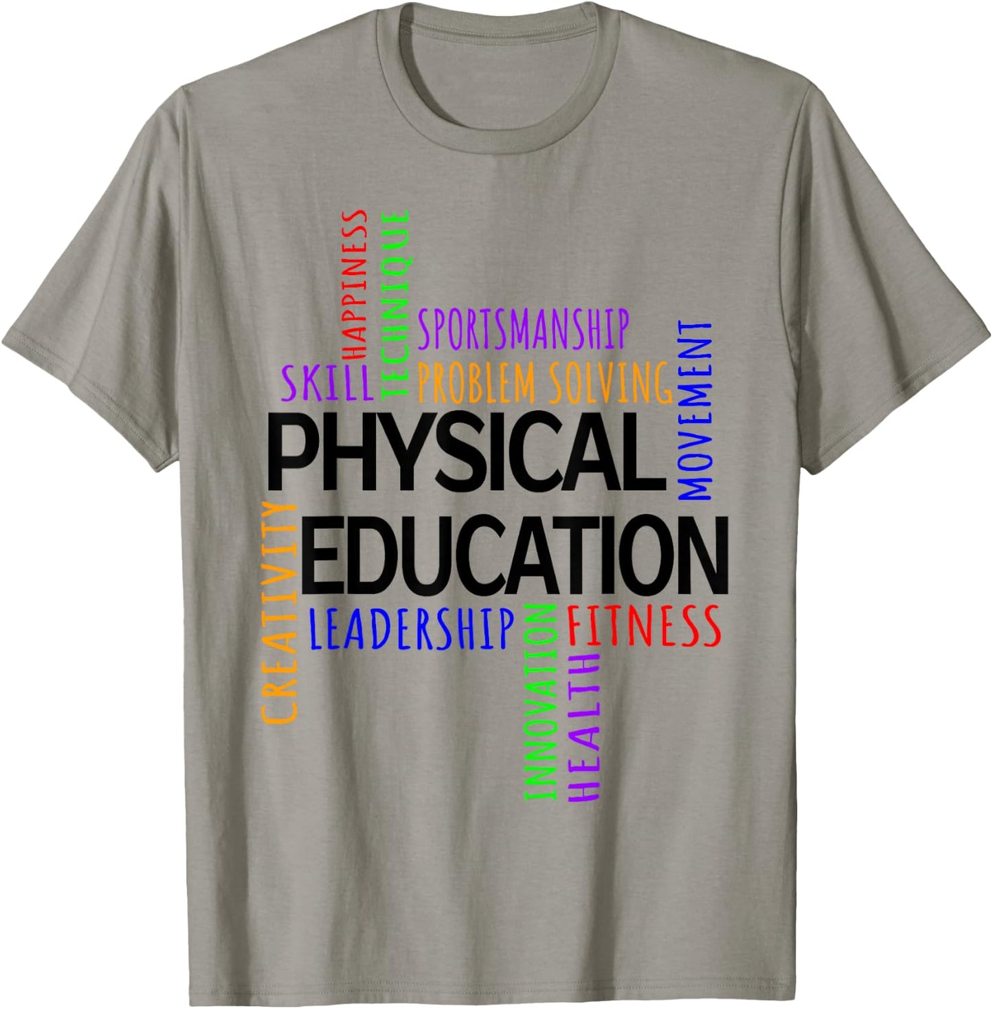 Physical Education P.E. Gym Teacher Sport Men Women T-Shirt - T-Shirt | Sand
