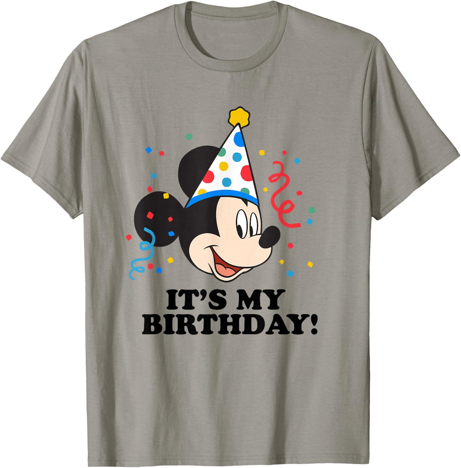 Disney Mickey Mouse It's My Birthday! T-Shirt - T-Shirt | Sand