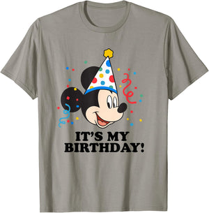 Disney Mickey Mouse It's My Birthday! T-Shirt - T-Shirt | Sand