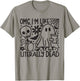 Omg I'M Like Literally Dead Coffee Halloween Ghost Coffee T-Shirt - T-Shirt | Sand