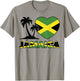Jamaica-Shirt I love Jamaican Flag Women Men Kids Boys T-Shirt - T-Shirt | Sand