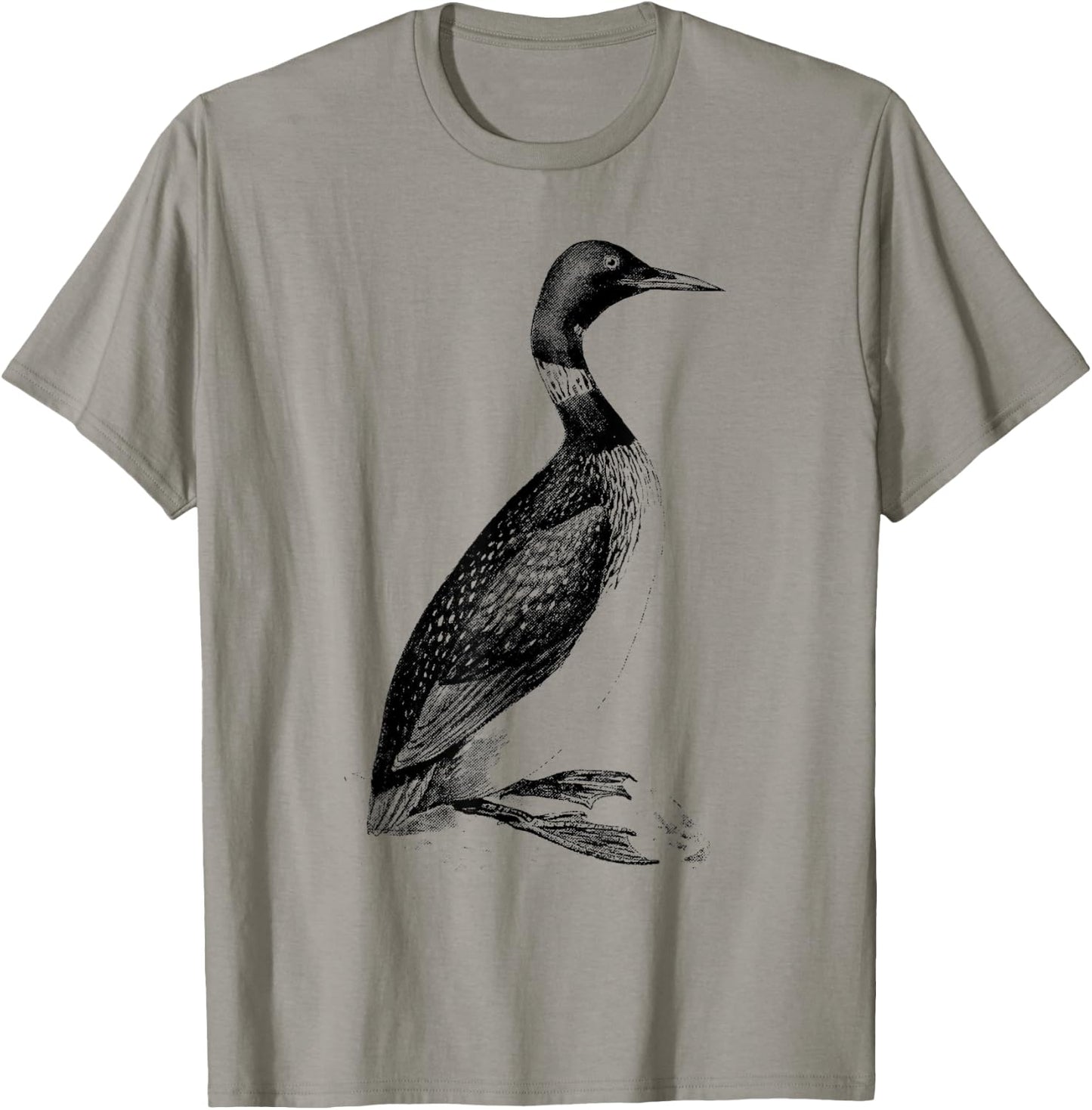 Common Loon Lake Loons Aquatic Birds Common Loon T-Shirt - T-Shirt | Sand