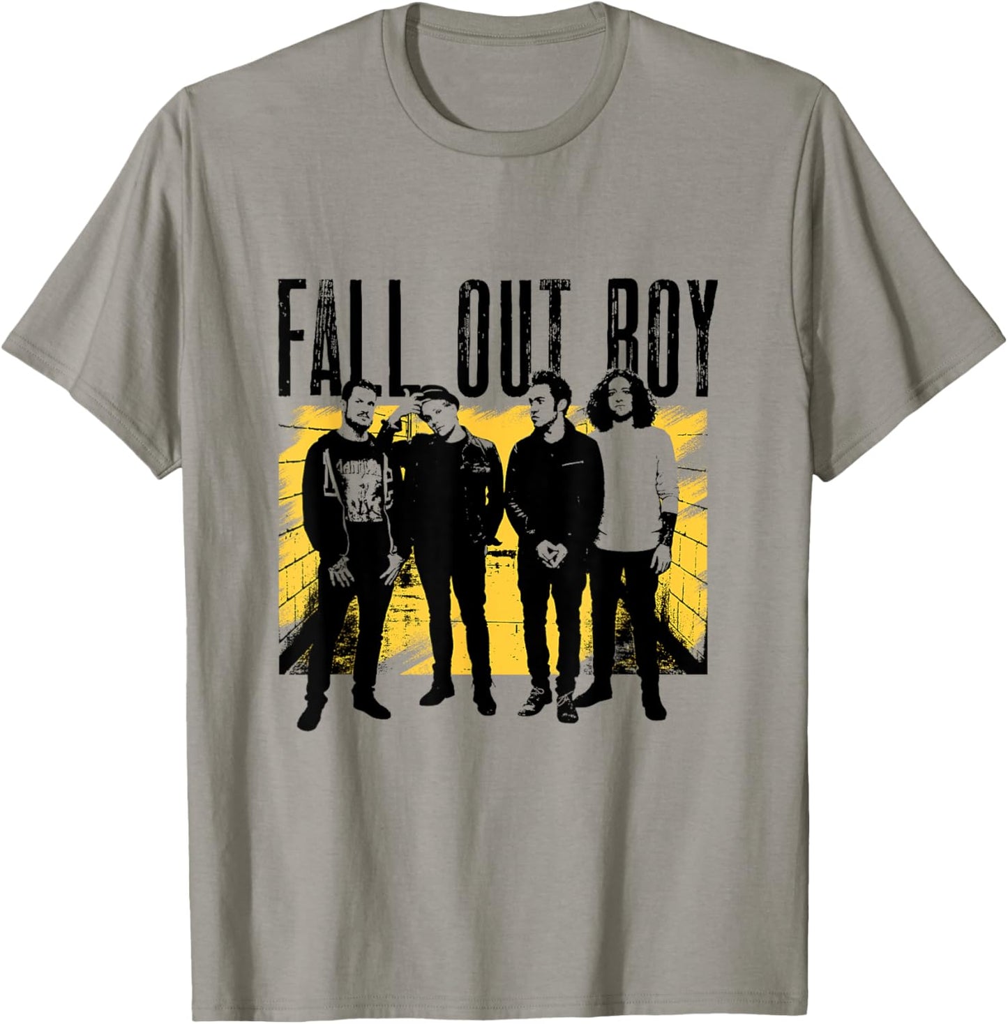 Fall Out Boy – Photo Block , white, S T-Shirt - T-Shirt | Sand