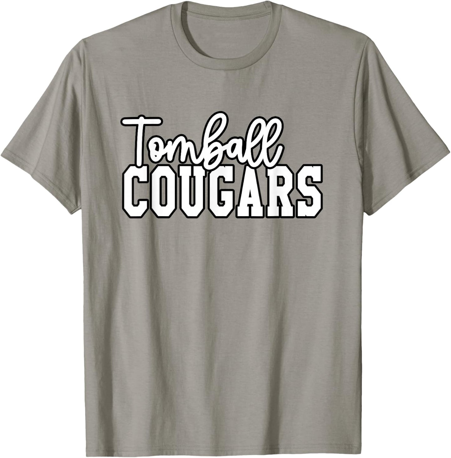 Tomball High School Cougars T-Shirt - T-Shirt | Sand