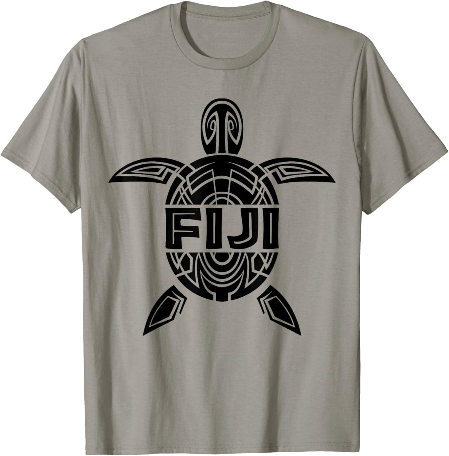 Fiji Sea Turtle Tattoo Beach Island Vacation Souvenir Gift T-Shirt - T-Shirt | Sand