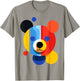 Bear Geometric Colorful Abstract Animal Art Bear T-Shirt - T-Shirt | Sand