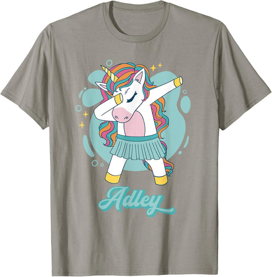 Adley Merch Unicorn Design T-Shirt - T-Shirt | Sand