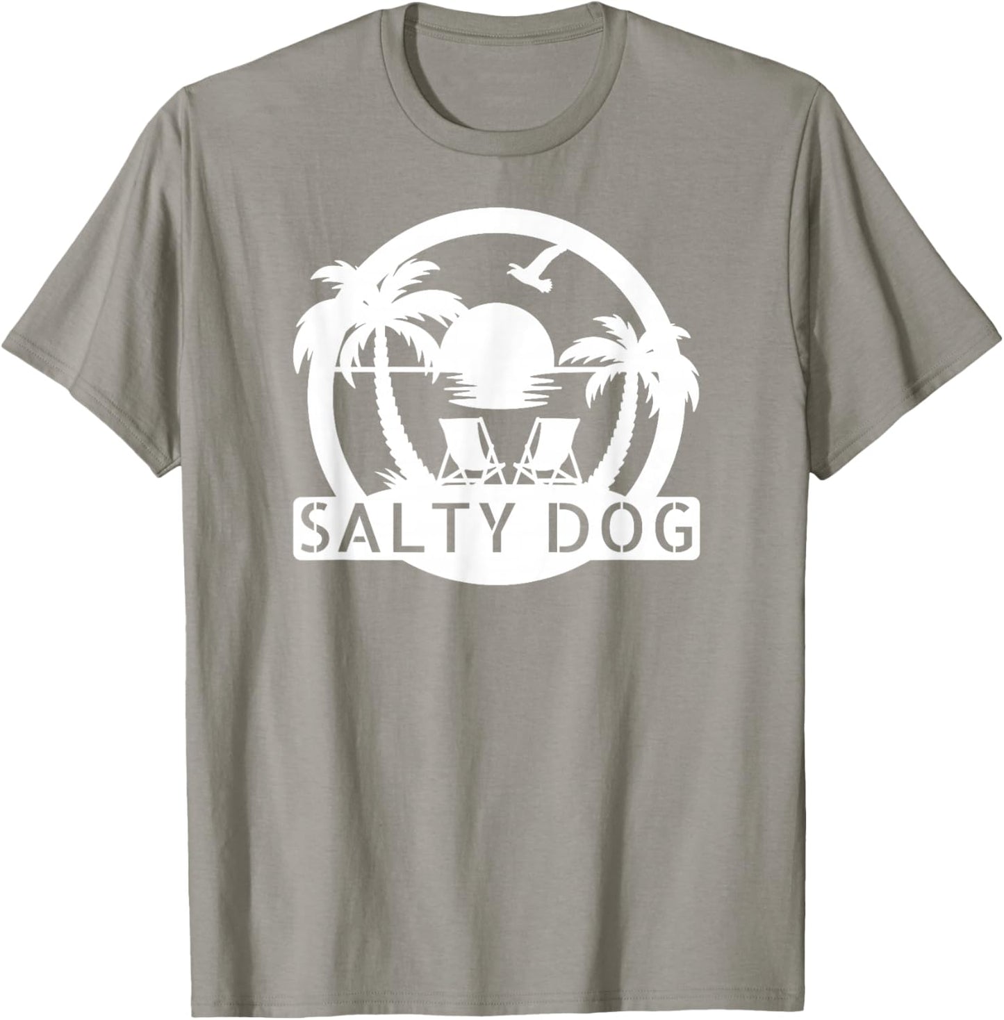 SALTY DOG, Beach Palm Tree T-Shirt - T-Shirt | Sand