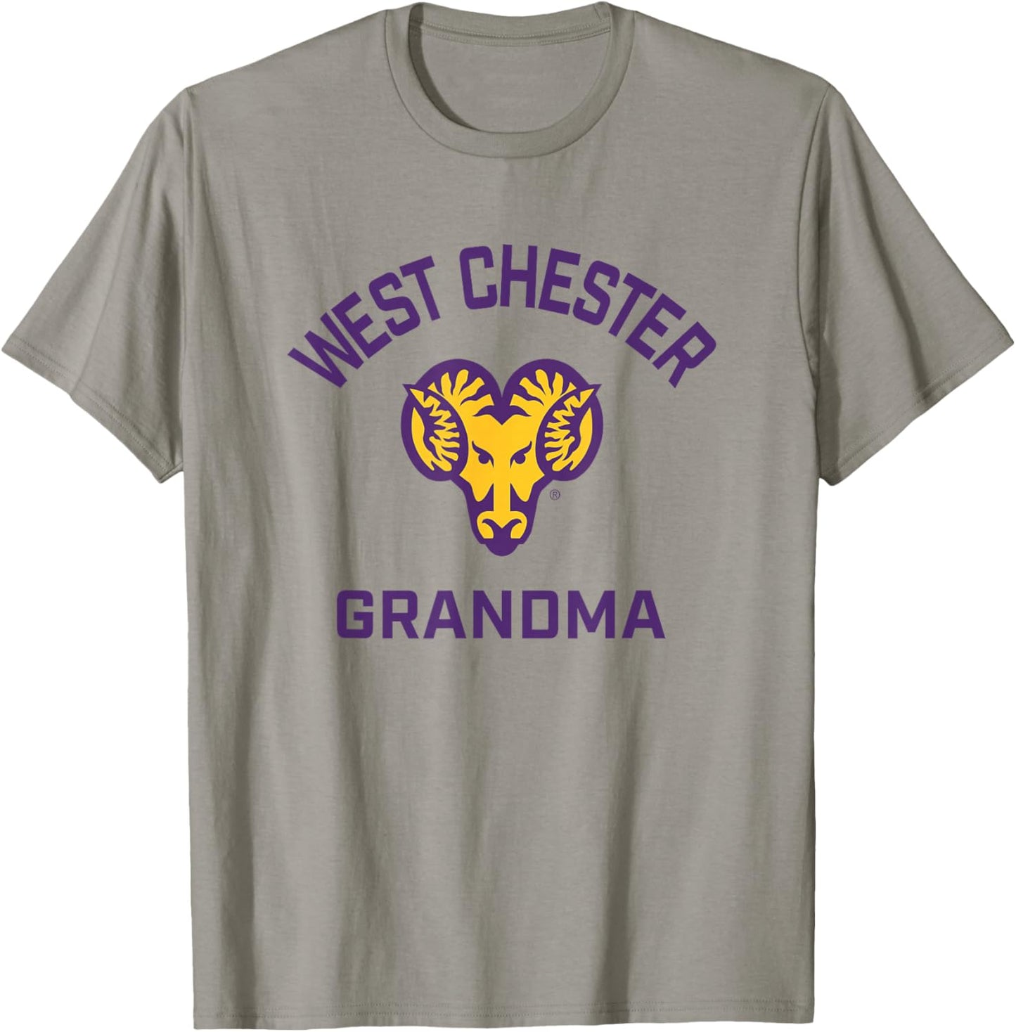 West Chester University Golden Rams Arched Grandma T-Shirt - T-Shirt | Sand