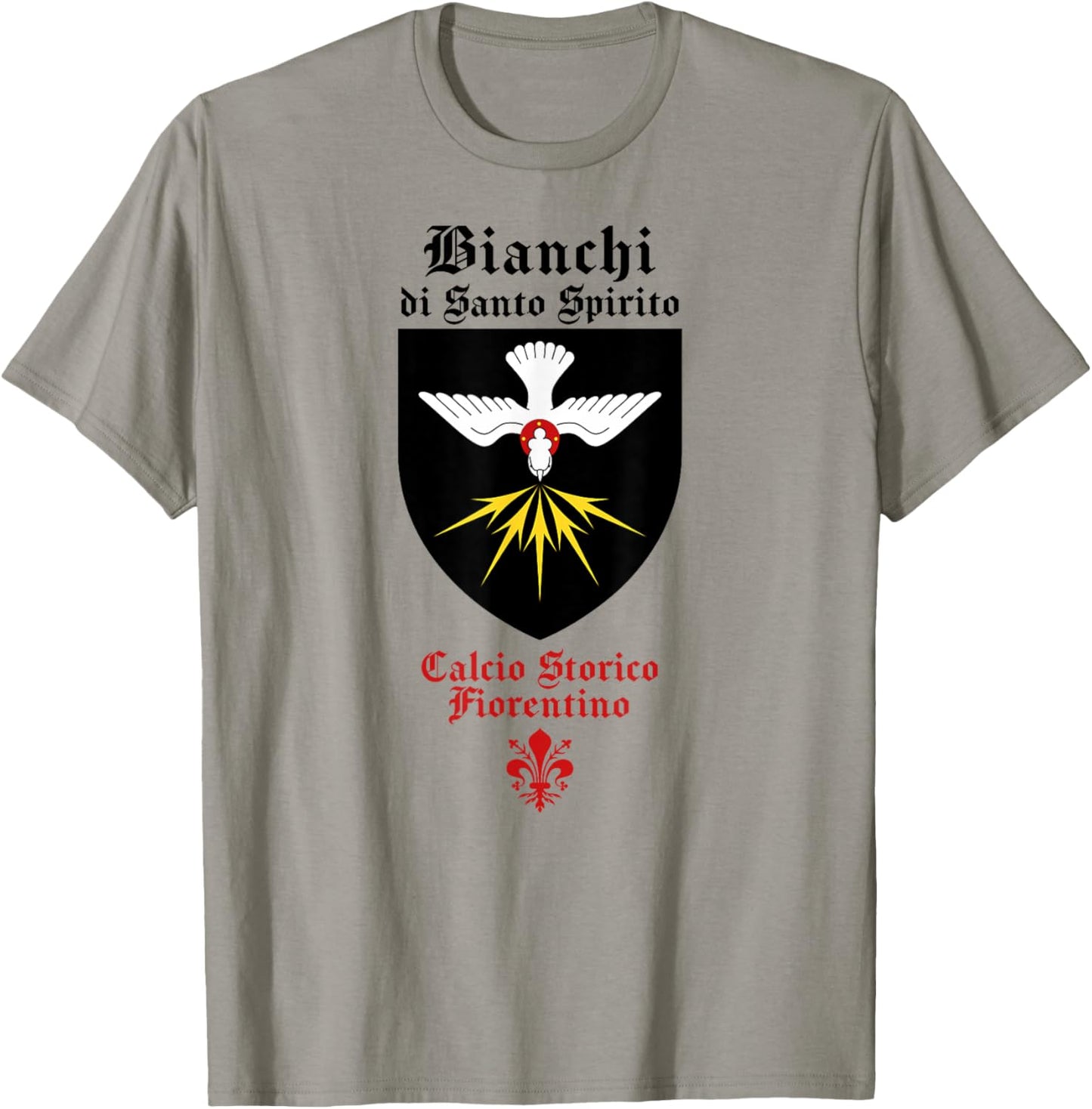 Calcio storico fiorentino Bianchi Florentine football fútbol T-Shirt - T-Shirt | Sand