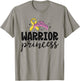 Childhood Cancer Shirts For Kids Boy Girl Warrior Princess T-Shirt - T-Shirt | Sand