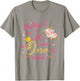 Brother Of Little Ms One-derful Party Pink-Gold 1st Birthday T-Shirt - T-Shirt | Sand