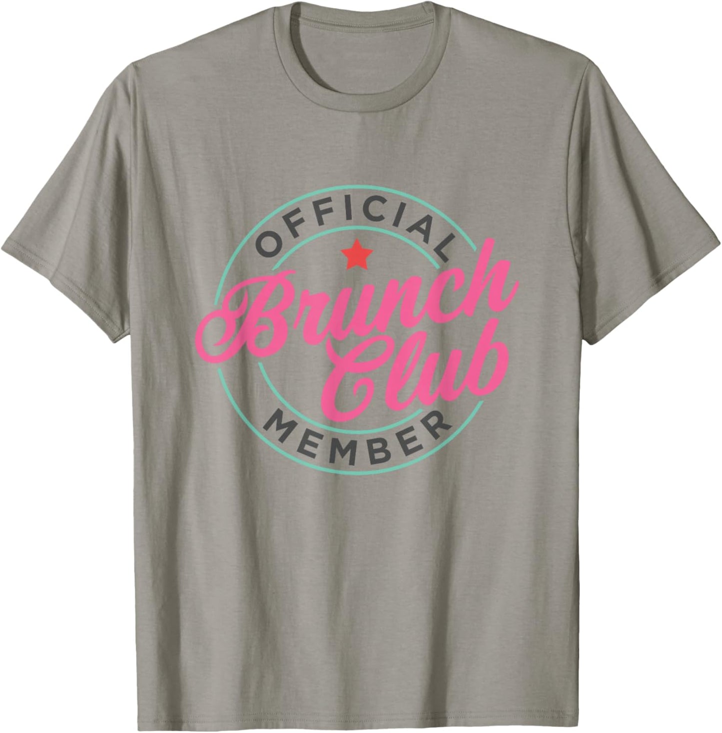 Brunch Club Official Member T-Shirt - T-Shirt | Sand