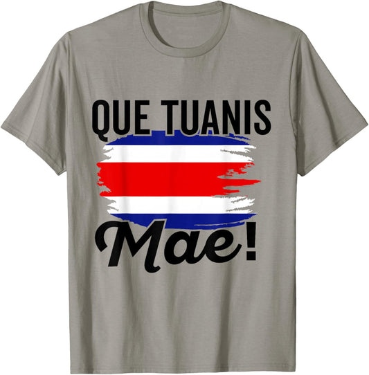 Costa Rica Flag Men Women Costa Rican Camiseta Hombre Mujer T-Shirt - T-Shirt | Sand