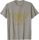 Queen Bee Honey Bee Keeper Outfit Beekeeping T-Shirt - T-Shirt | Sand
