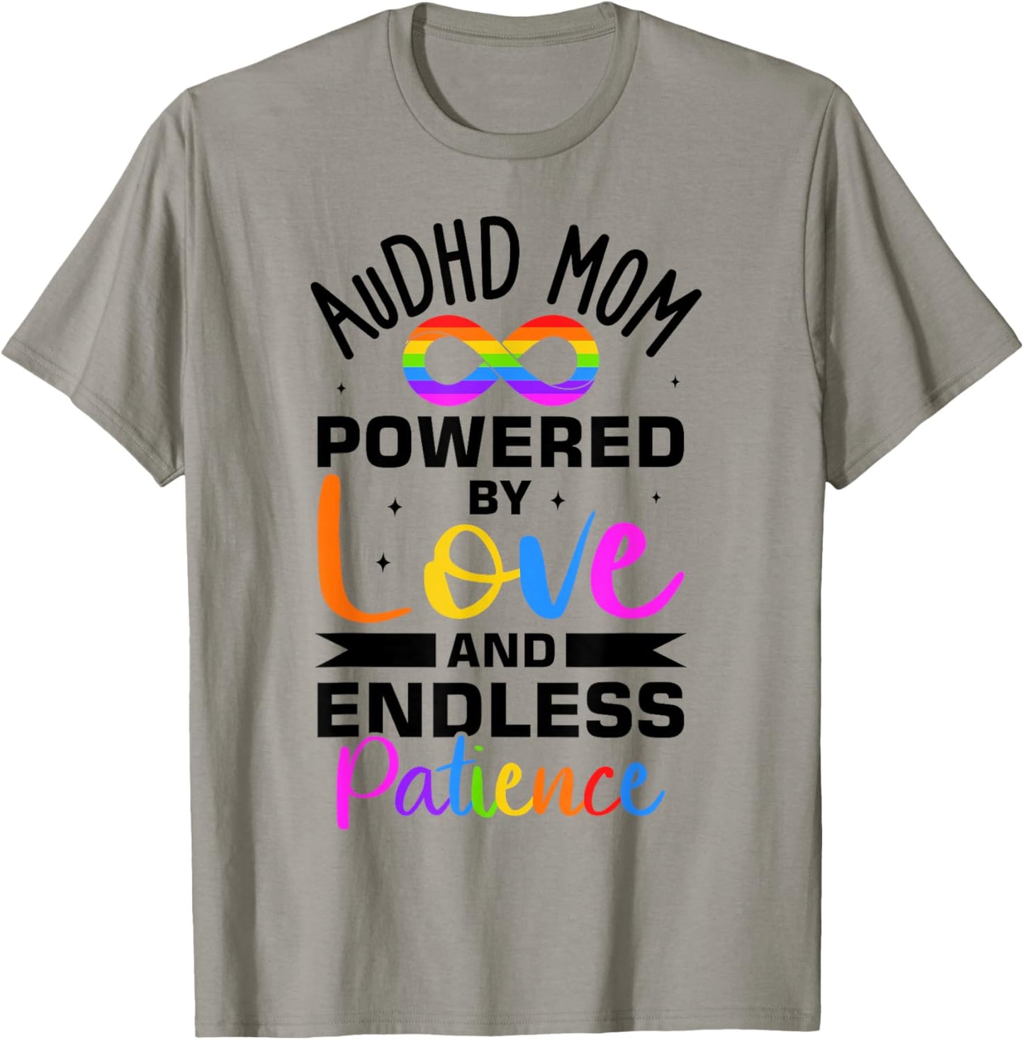 Autism Awareness Neurodivergent AuDHDH Mom T-Shirt - T-Shirt | Sand