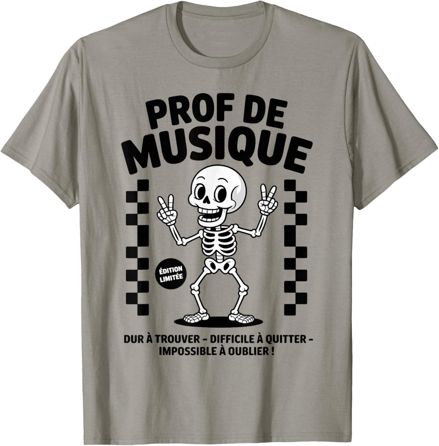 Music Teacher Humour - Funny Gift T-Shirt - T-Shirt | Sand
