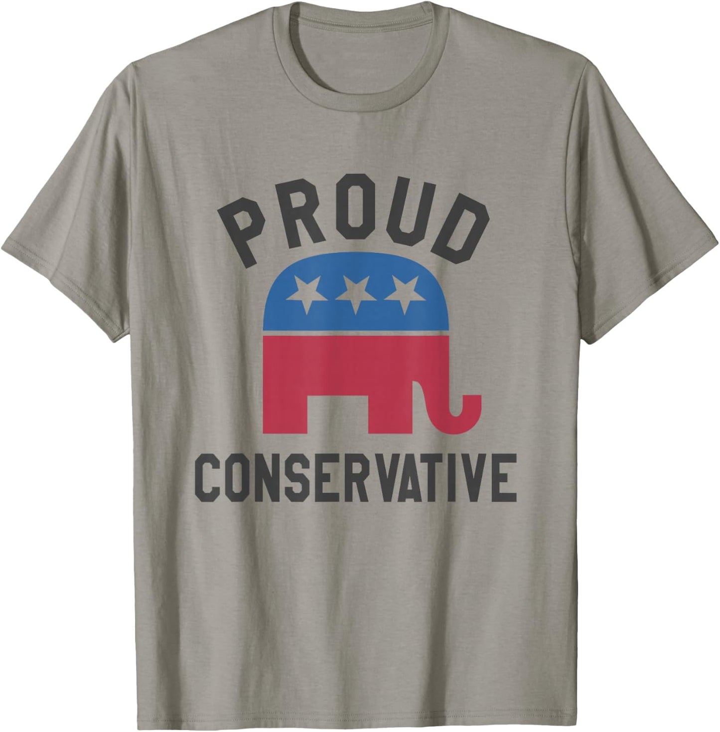Proud Conservative Republican Gifts Men Women Right Wing T-Shirt - T-Shirt | Sand