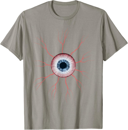 Funny Pink Eye Ball Halloween Eyeball T-Shirt - T-Shirt | Sand