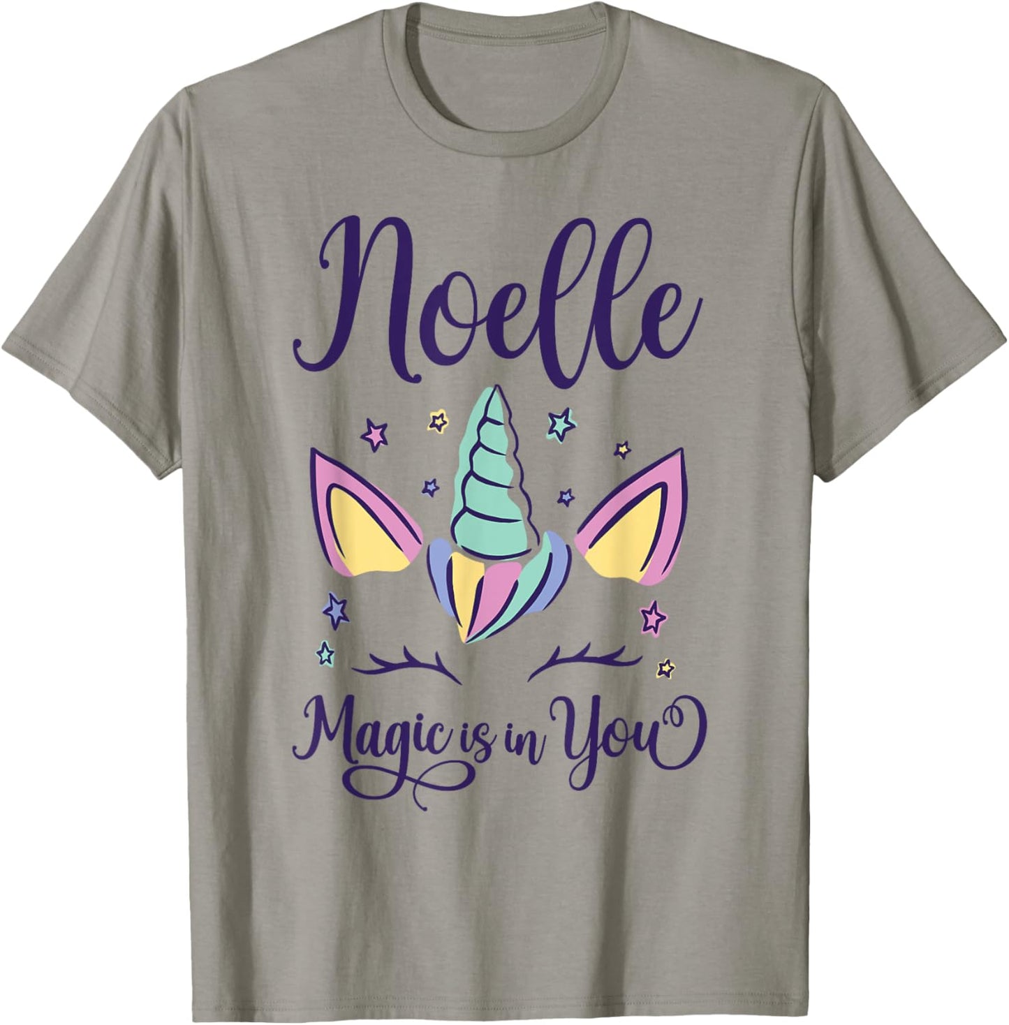 First Name Noelle Personalized I Love Noelle T-Shirt - T-Shirt | Sand