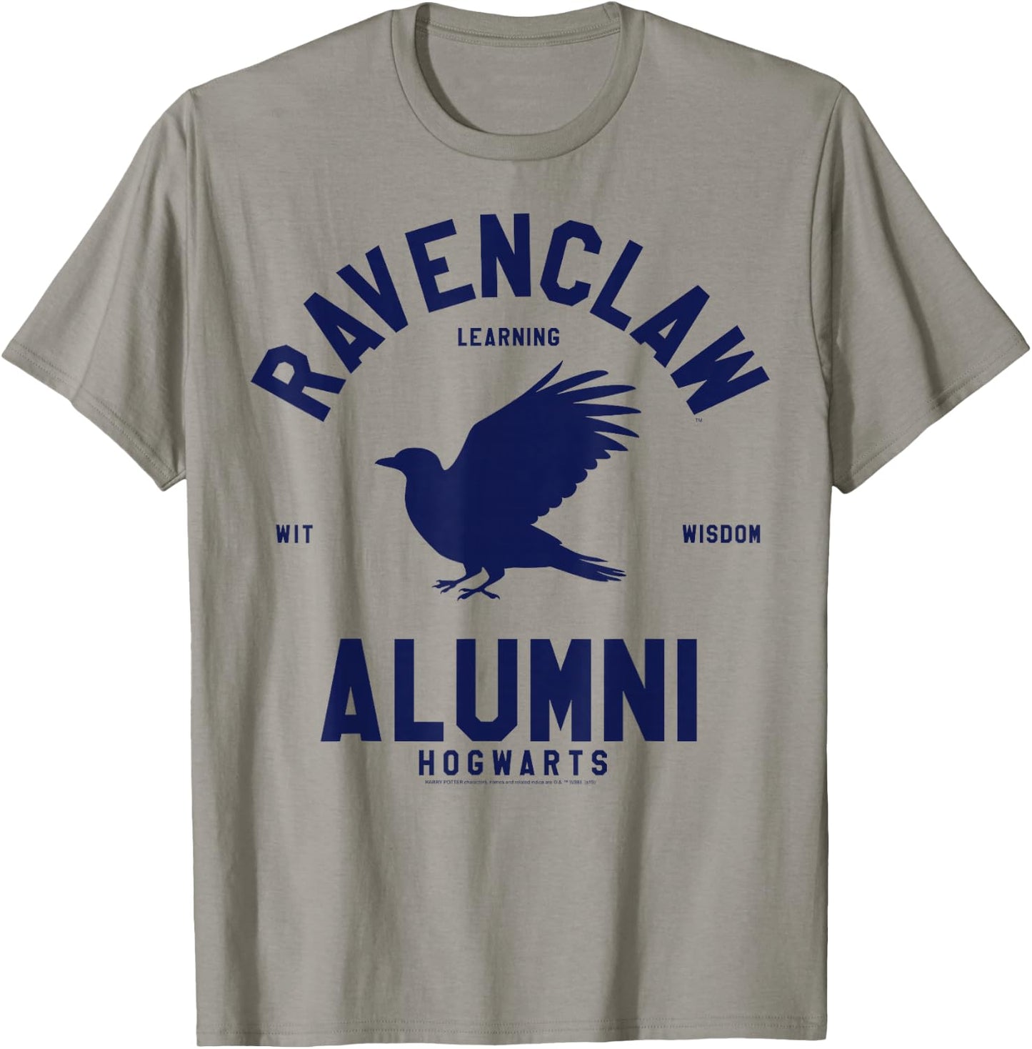 Harry Potter House Ravenclaw Alumni Collegiate Hogwarts T-Shirt - T-Shirt | Sand