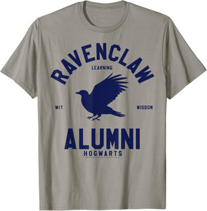 Harry Potter House Ravenclaw Alumni Collegiate Hogwarts T-Shirt - T-Shirt | Sand