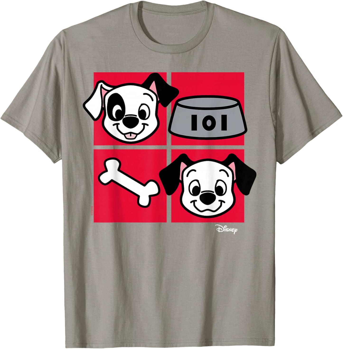101 Dalmatians - Puppy Grid T-Shirt - T-Shirt | Sand