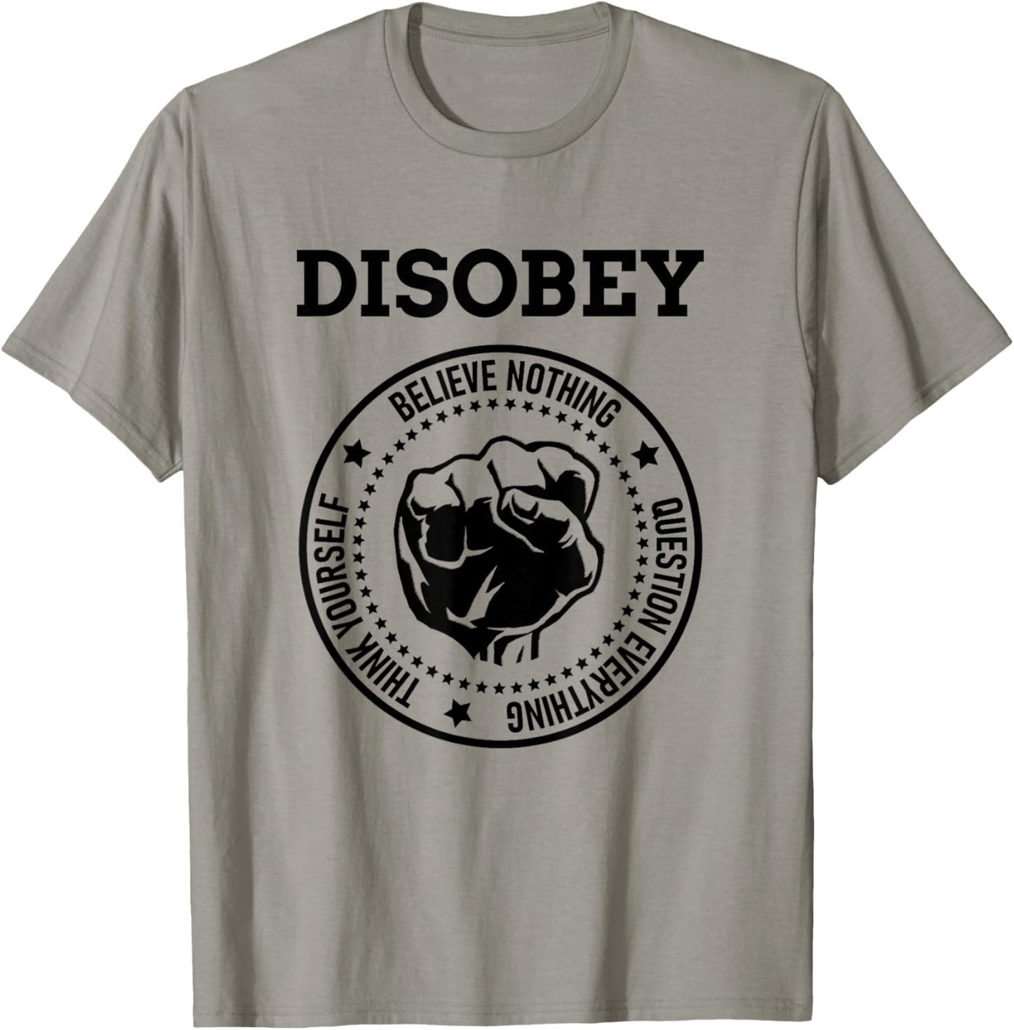 Disobey T-Shirt - T-Shirt | Sand