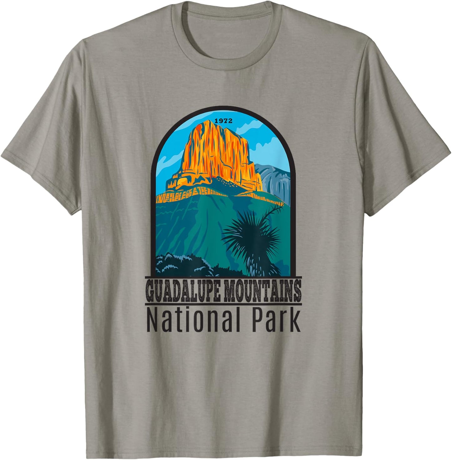 Guadalupe Mountains National Park Vintage T-Shirt - T-Shirt | Sand