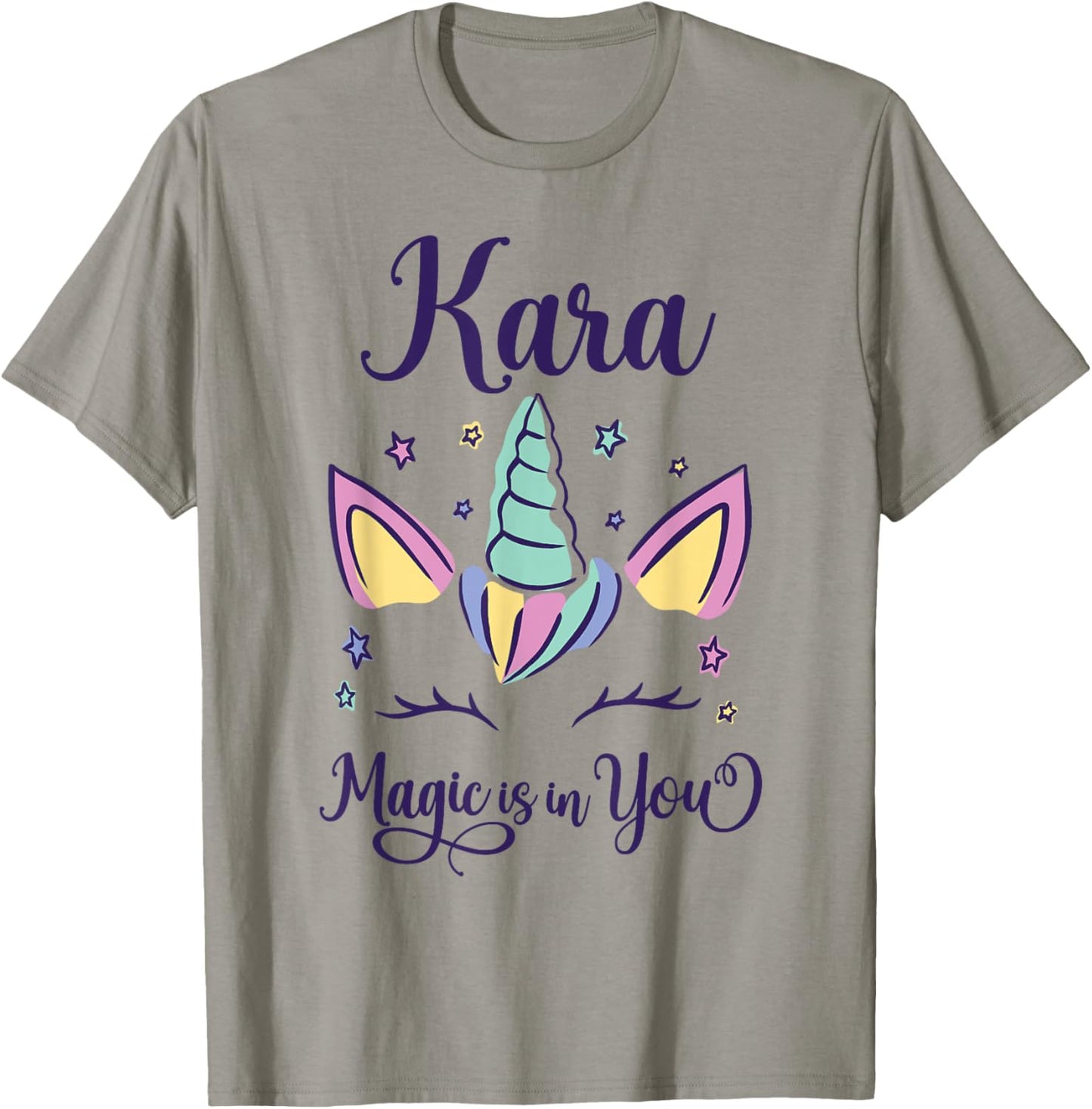 First Name Kara Personalized Kara T-Shirt - T-Shirt | Sand