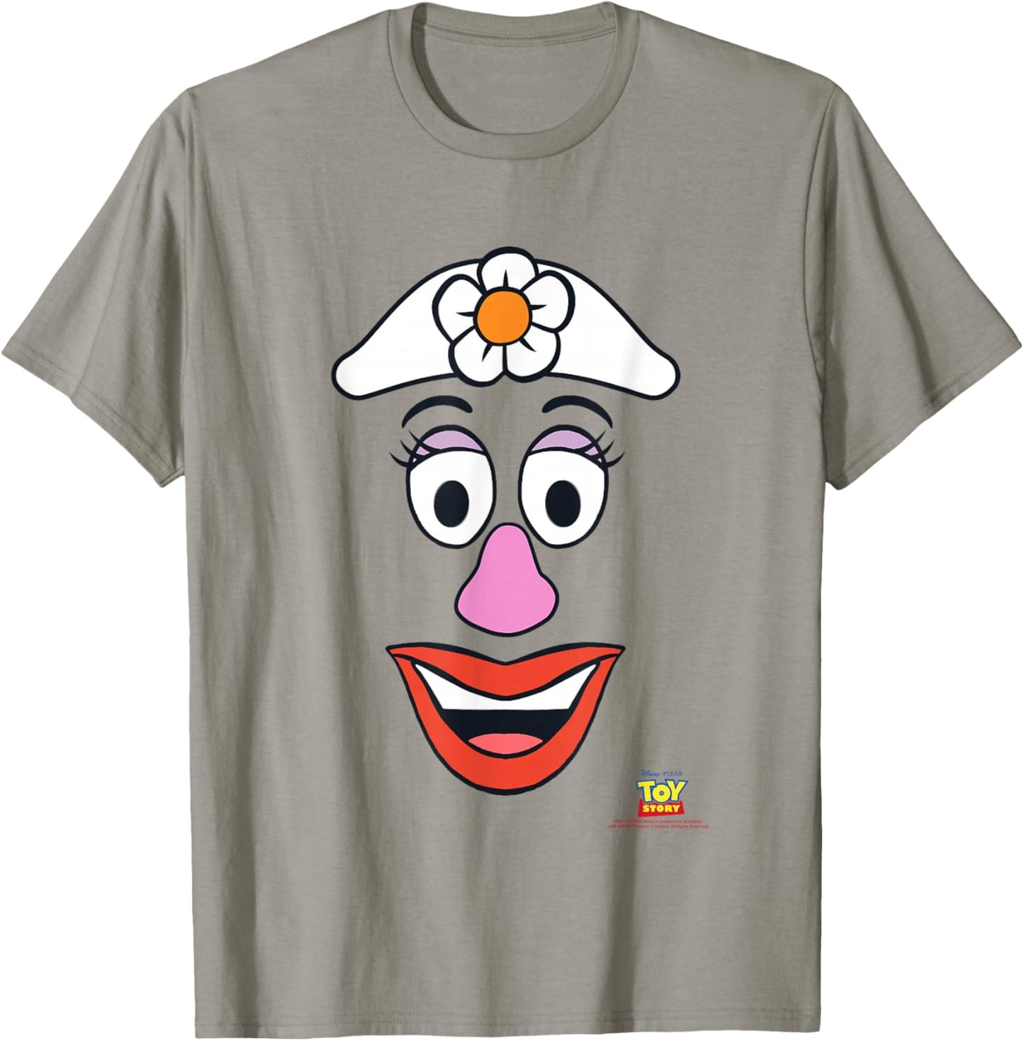 Disney Pixar Toy Story Mrs. Potato Head Big Face T-Shirt - T-Shirt | Sand