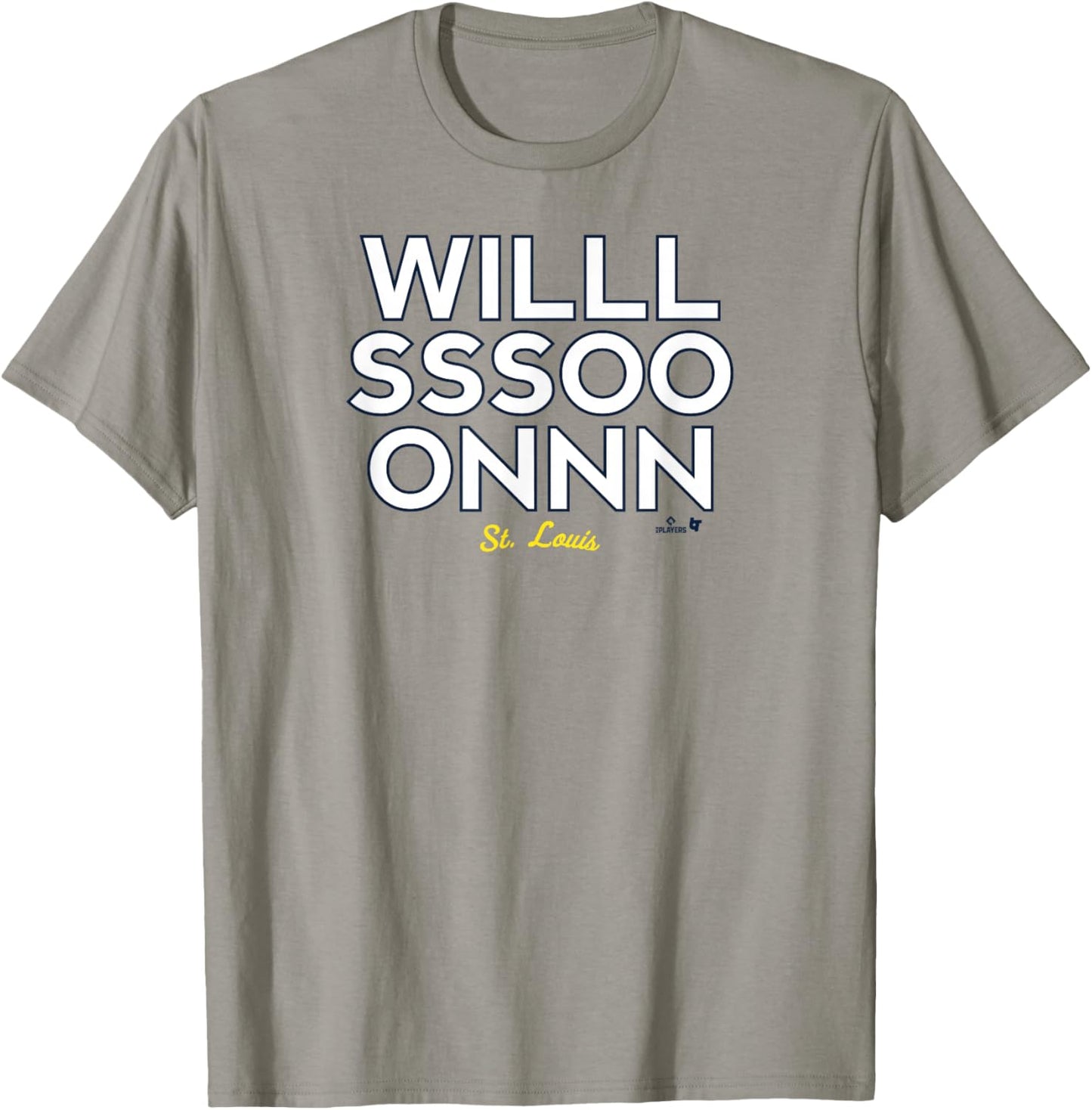 Willson Contreras -WILLLSSSOOONNN - St. Louis Baseball T-Shirt - T-Shirt | Sand