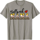BallPark Nana Baseball Softball Mom Leopard Mother's Day T-Shirt - T-Shirt | Sand