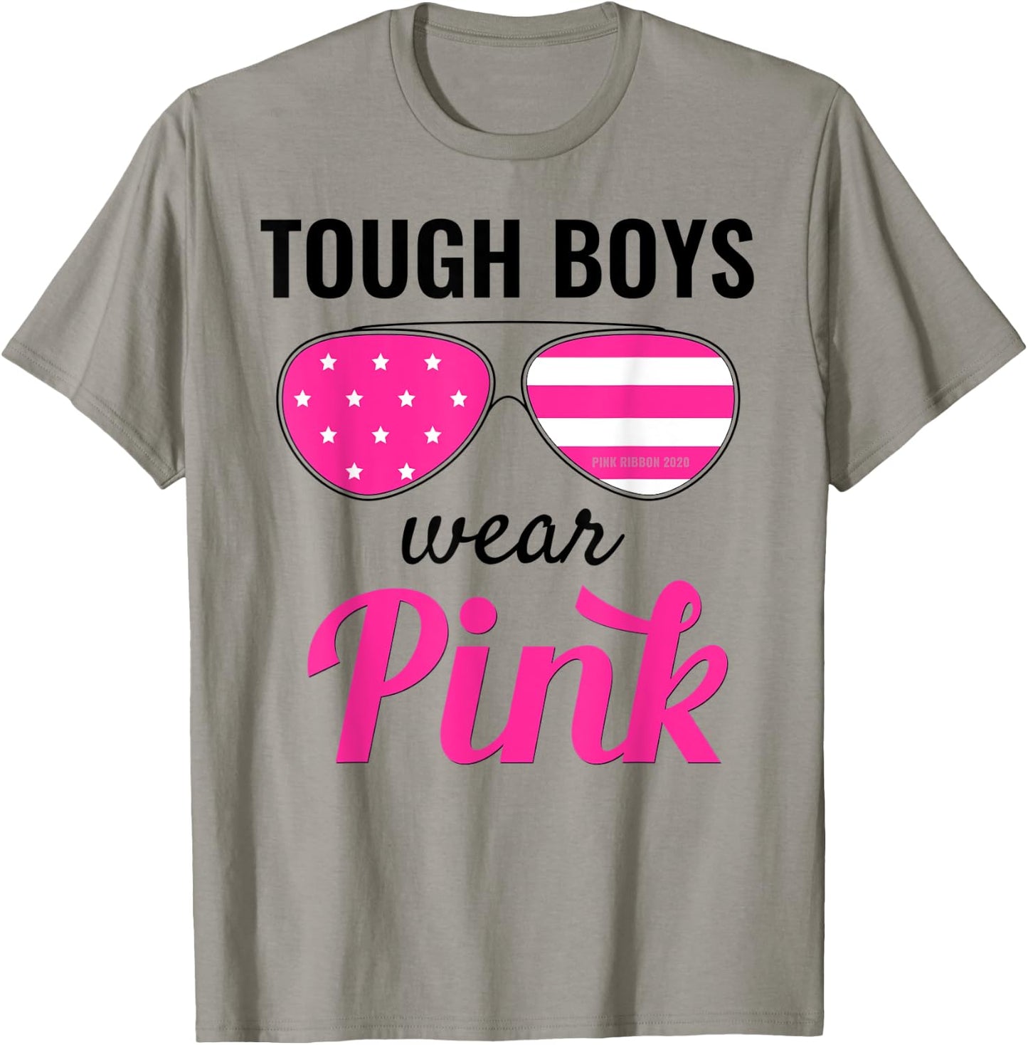 Tough Boys Wear Pink T-Shirt - T-Shirt | Sand
