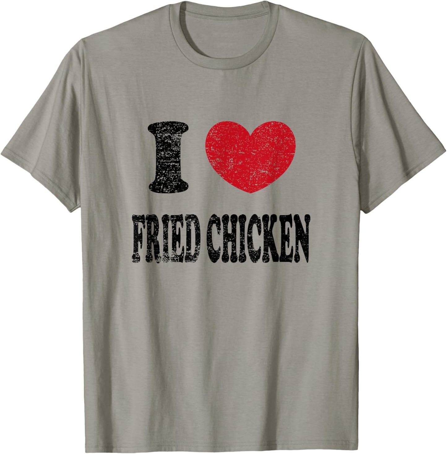 Vintage I Love Fried Chicken T-Shirt - T-Shirt | Sand