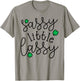 Sassy Little Lassy Cute Irish St. Patrick's Day Funny T-Shirt - T-Shirt | Sand